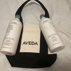 Aveda Shampure Nurturing Shampoo and Conditioner 1 liter Set - White and Green